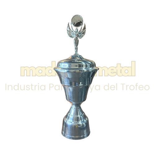 Imagen de Copa de metal con tapa - M5.980
